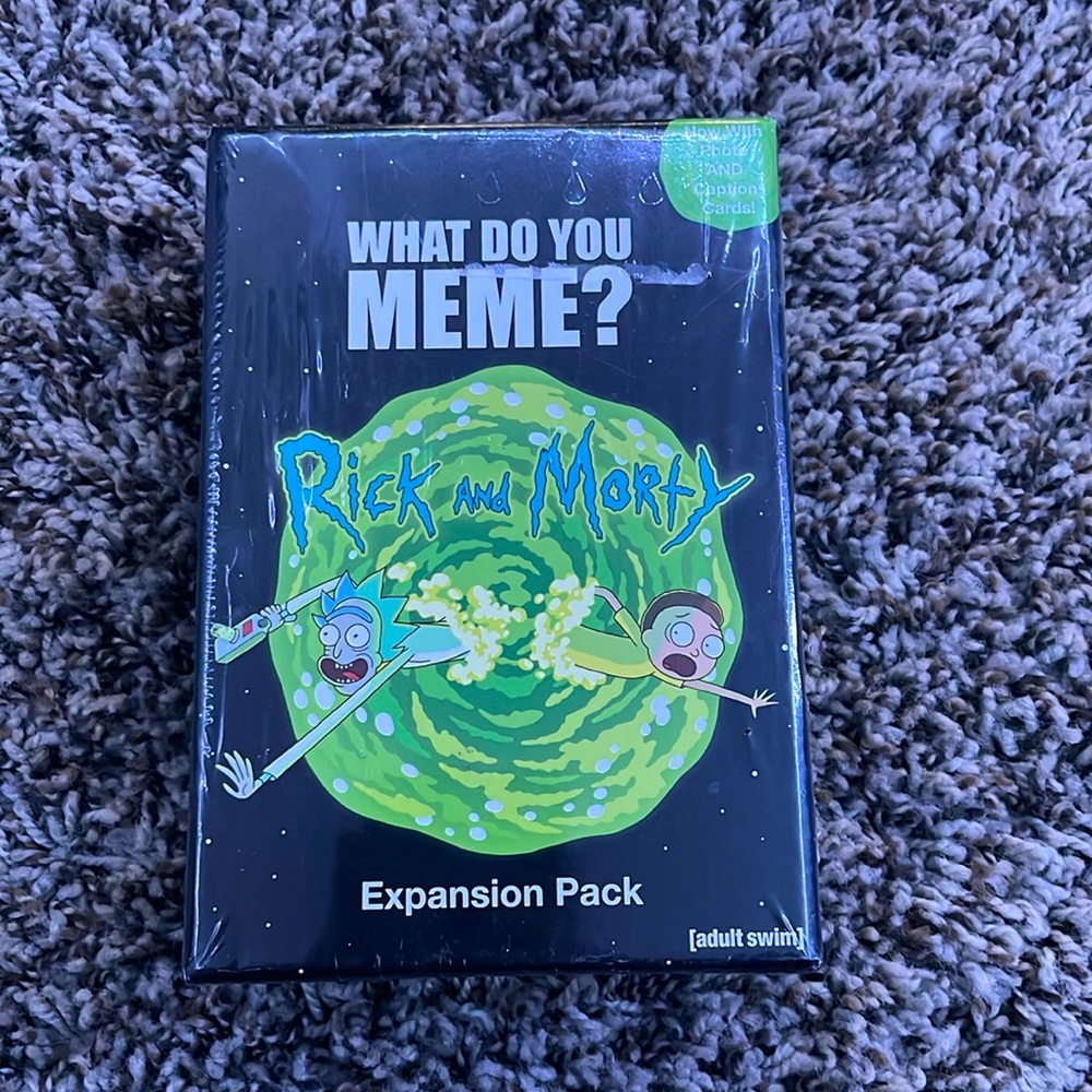 Rick and Morty WHAT DO YOU MEME Expansion Pack